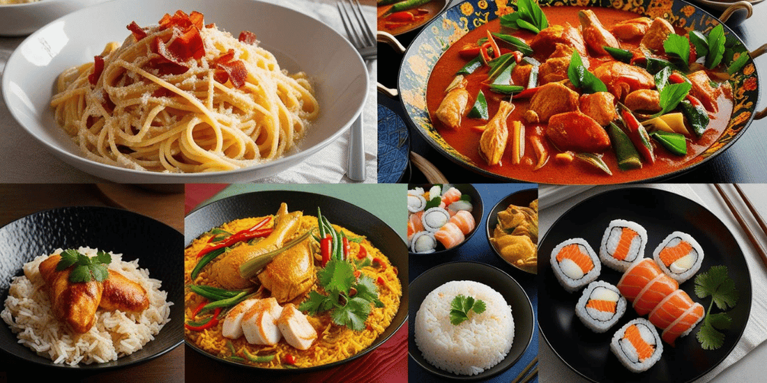 Die 5 beliebtesten internationalen Gerichte zum Nachkochen