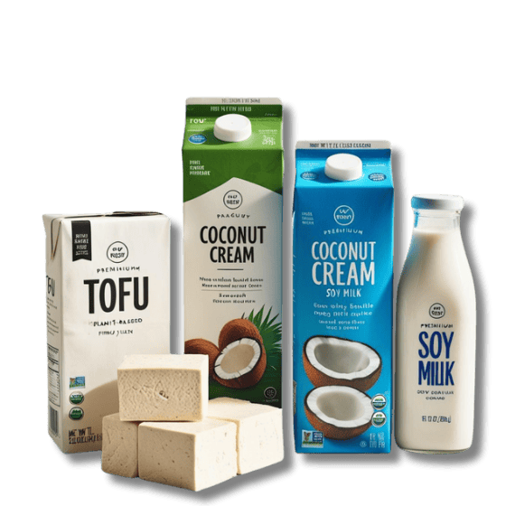 Tofu, Kokos & Soja