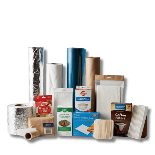Haushaltsfolien, Verpackungen & Filter