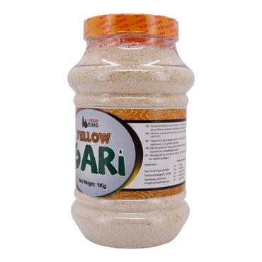Maniok irmiği African King Sarı Gari | kavrulmuş | Gana'dan | 1 kg