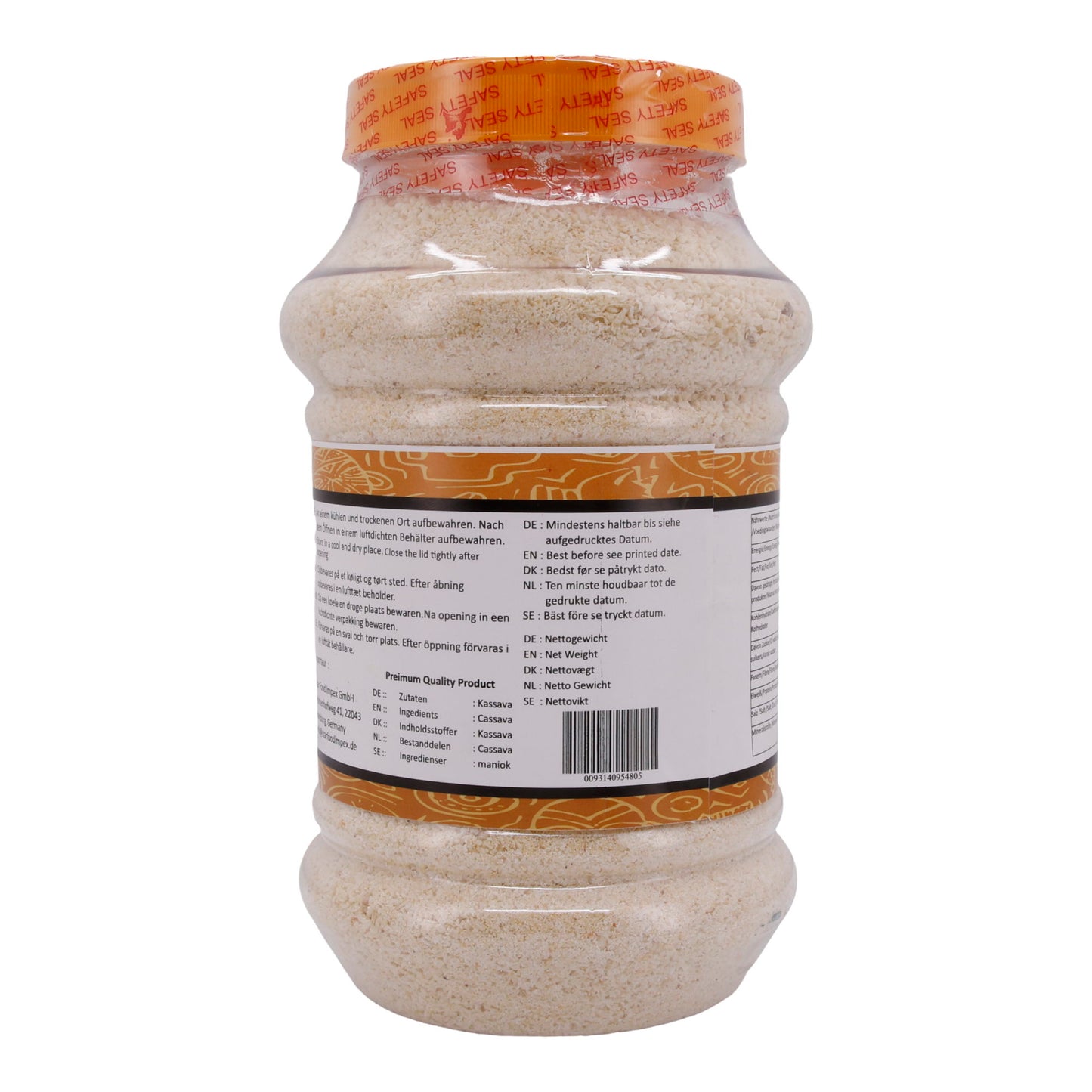 Maniok irmiği African King Sarı Gari | kavrulmuş | Gana'dan | 1 kg