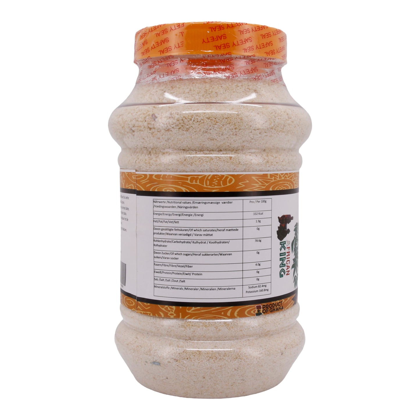 Maniok irmiği African King Sarı Gari | kavrulmuş | Gana'dan | 1 kg