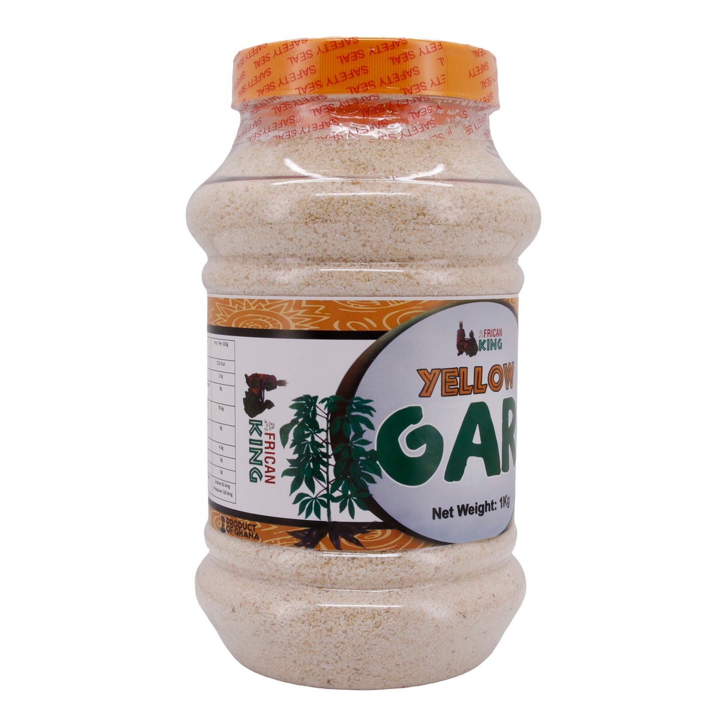 Maniok irmiği African King Sarı Gari | kavrulmuş | Gana'dan | 1 kg
