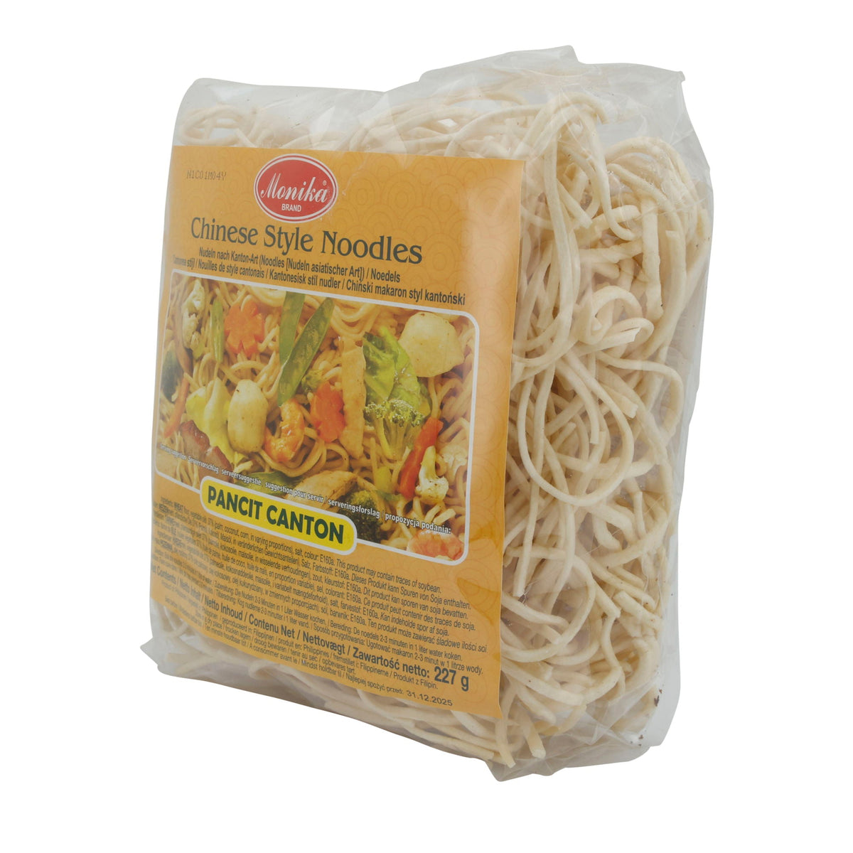 Chinese Style Noodles Monika | Nudeln | Pancit Canton, Kanton-Art | 227 g MONIKA