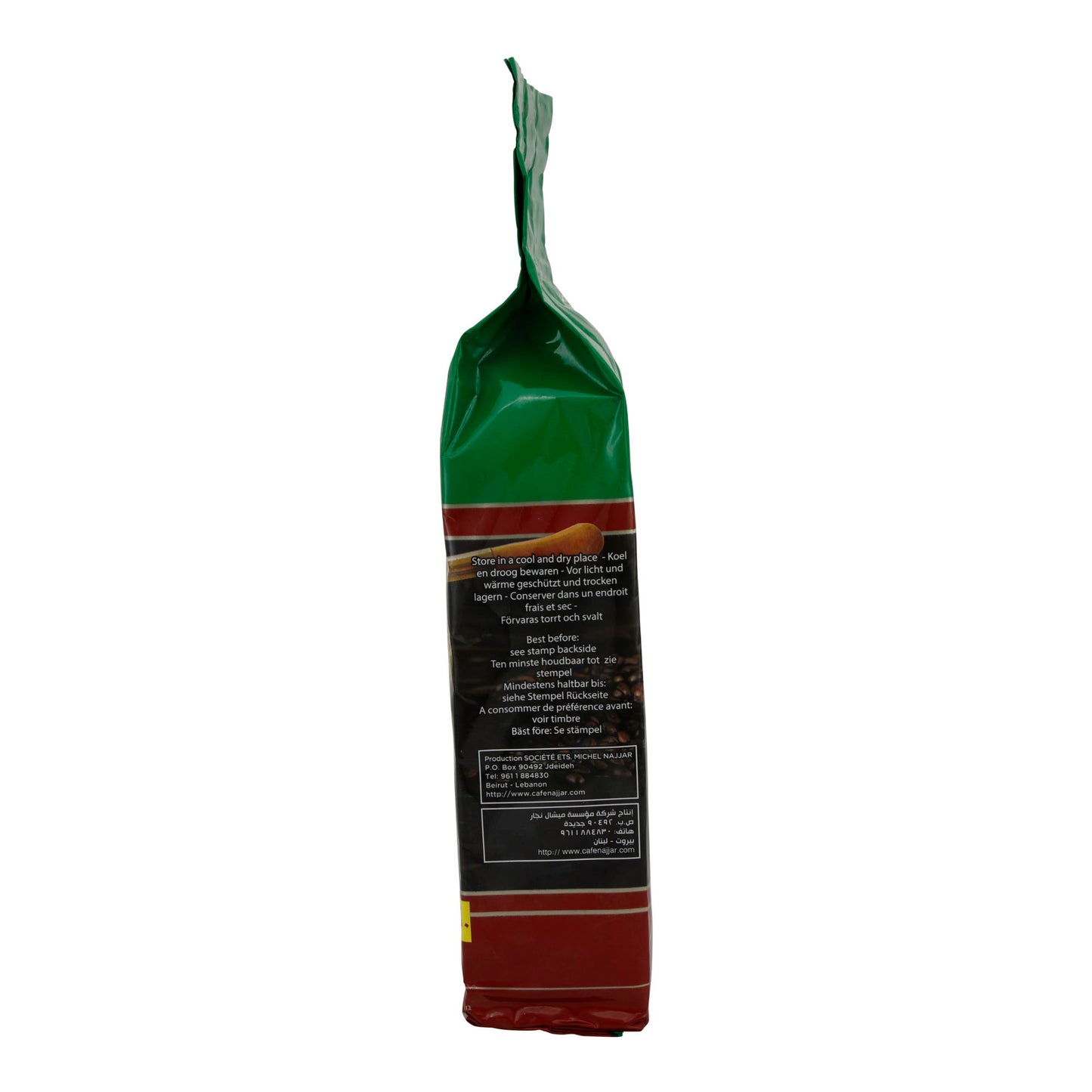 Café Najjar Selection Arabica 100% with Cardamom – High-Quality Coffee from Lebanon 495g