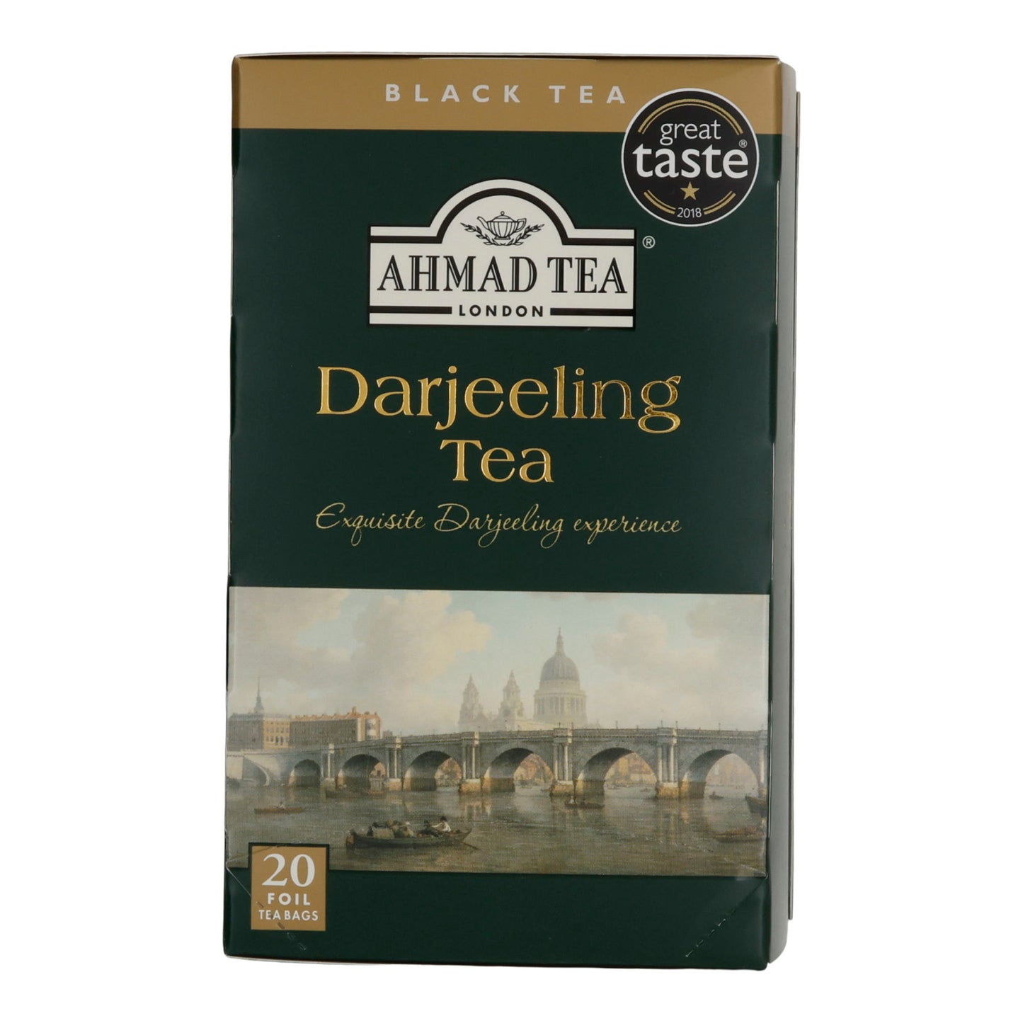 6x20 Aluminum Tea Bags Darjeeling, Ahmad Tea