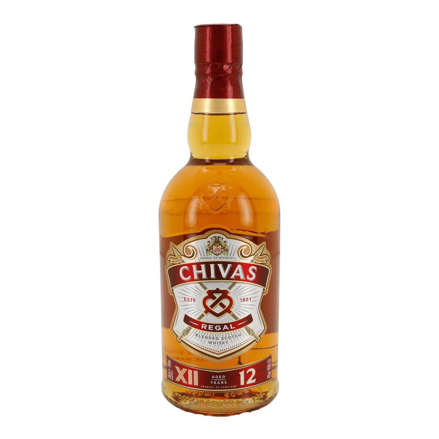 Chivas Regal | Blended Scotch Whisky | 12 Years Aged | 40 % vol | 700 ml