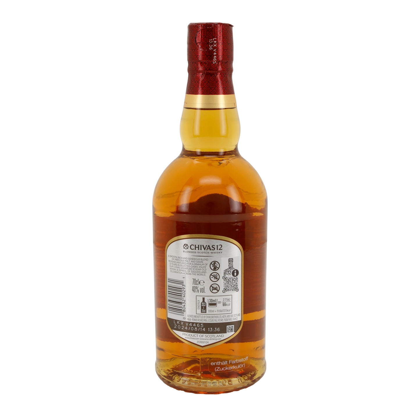 Chivas Regal | Blended Scotch Whisky | 12 Years Aged | 40 % vol | 700 ml