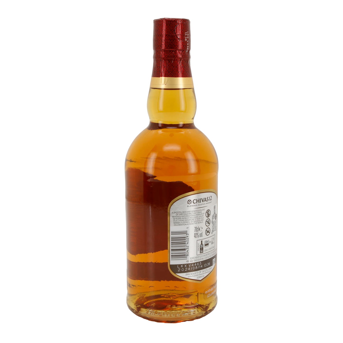 Chivas Regal | Blended Scotch Whisky | 12 Years Aged | 40 % vol | 700 ml