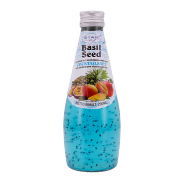 Basil Seed Getränk Star Fresh | Erfrischend | Mit Cocktailsaft | 290 ml STAR FRESH