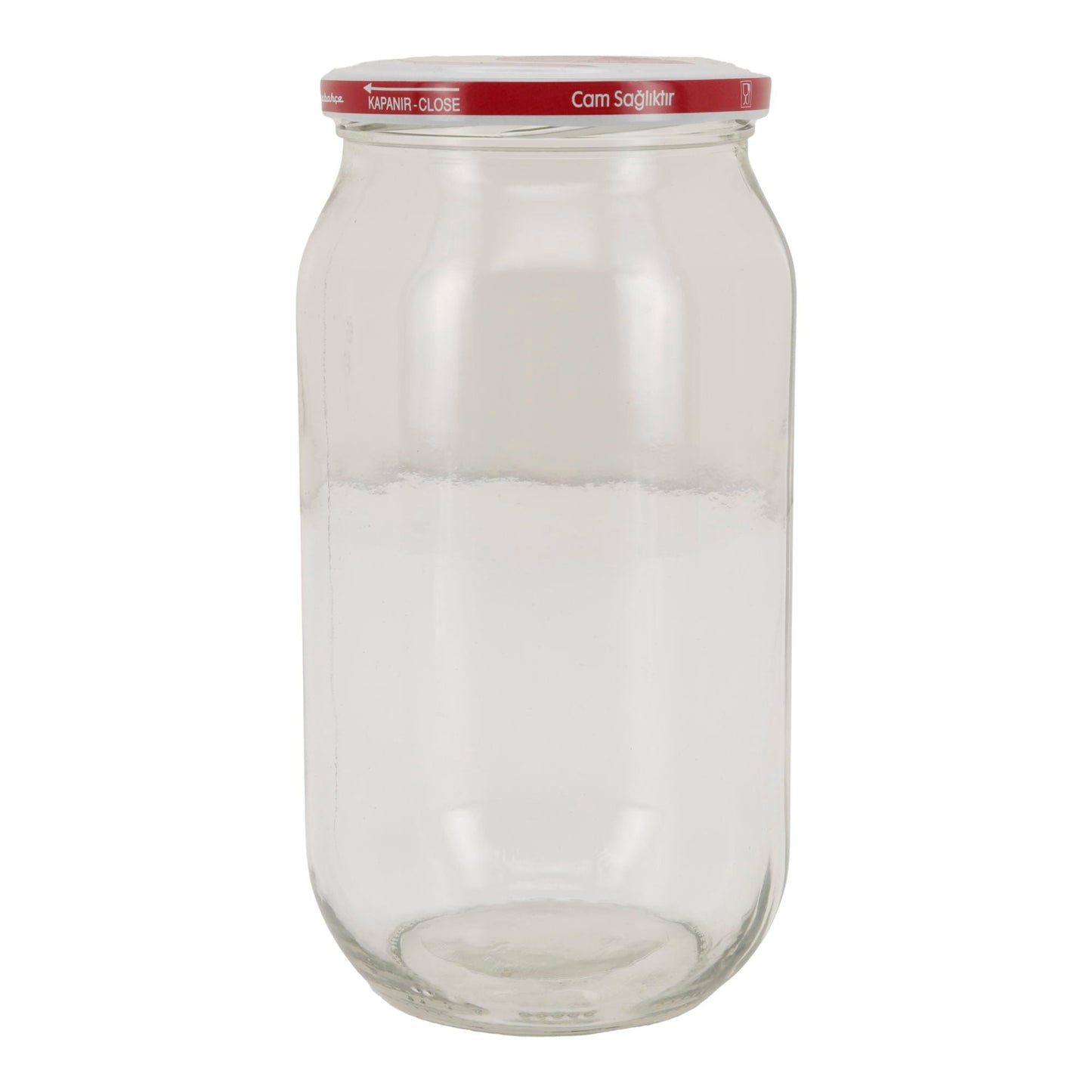 Einmachglas mit Schraubdeckel 660 ml | Transparentes Vorratsglas zum Einmachen, Aufbewahren und Servieren | Pasabahce konserve kavanozu kücük