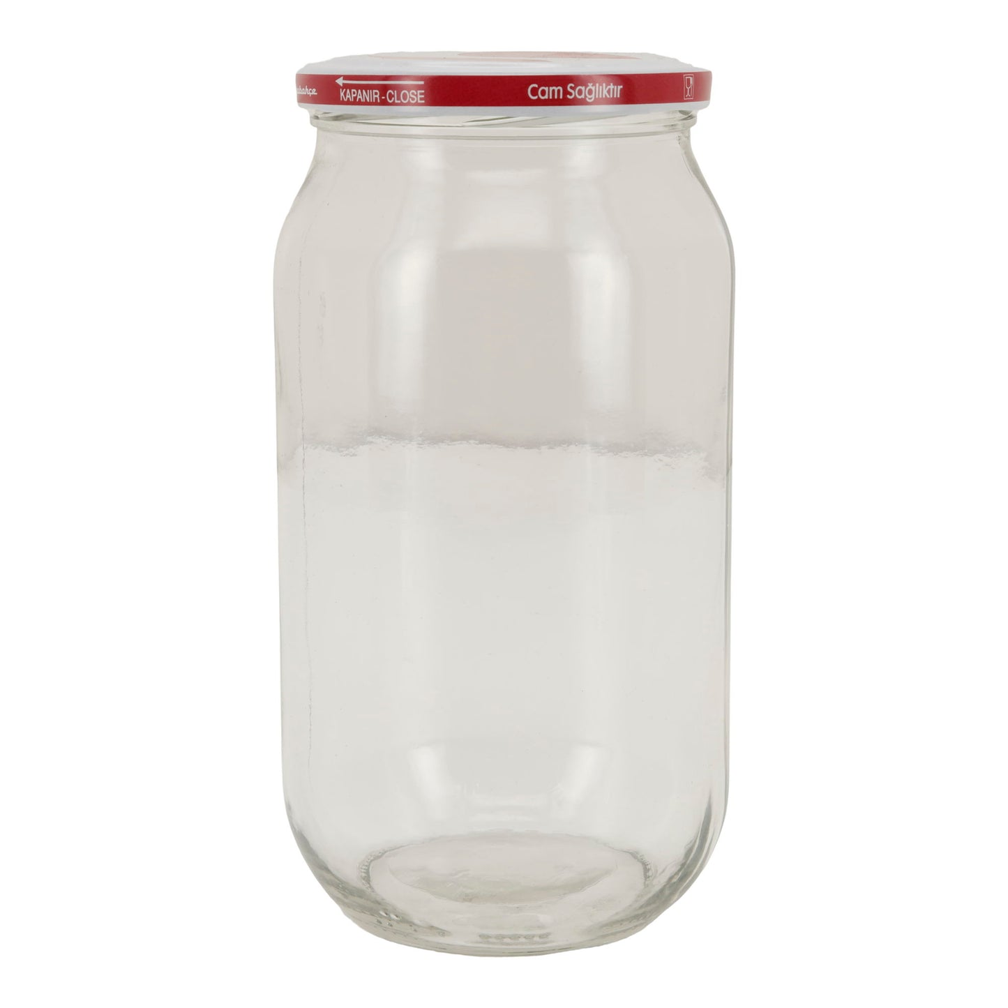 Einmachglas mit Schraubdeckel 660 ml | Transparentes Vorratsglas zum Einmachen, Aufbewahren und Servieren | Pasabahce konserve kavanozu kücük