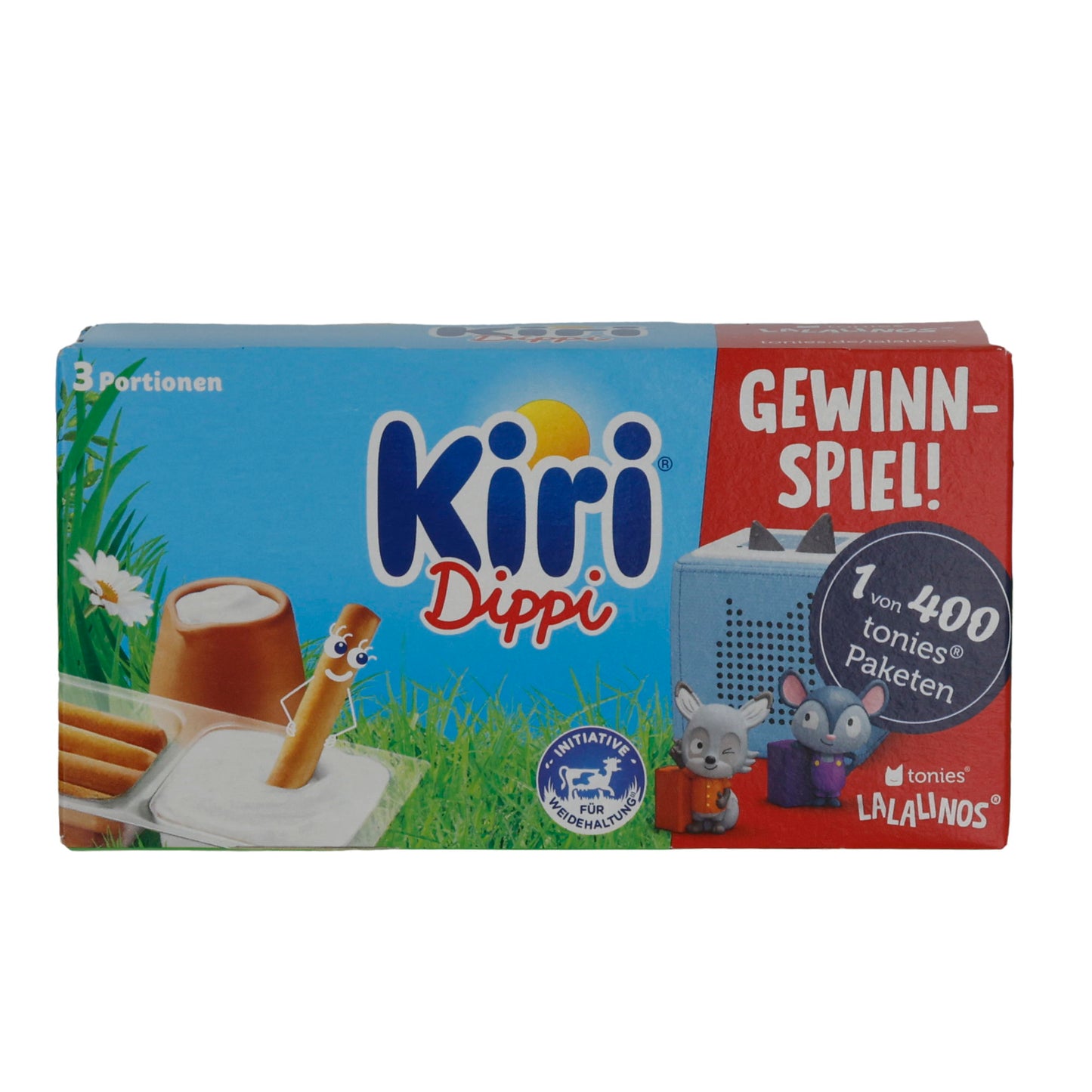 Snack Kiri | Dippi | Frischkäse & Grissini, 3 Portionen | 105g