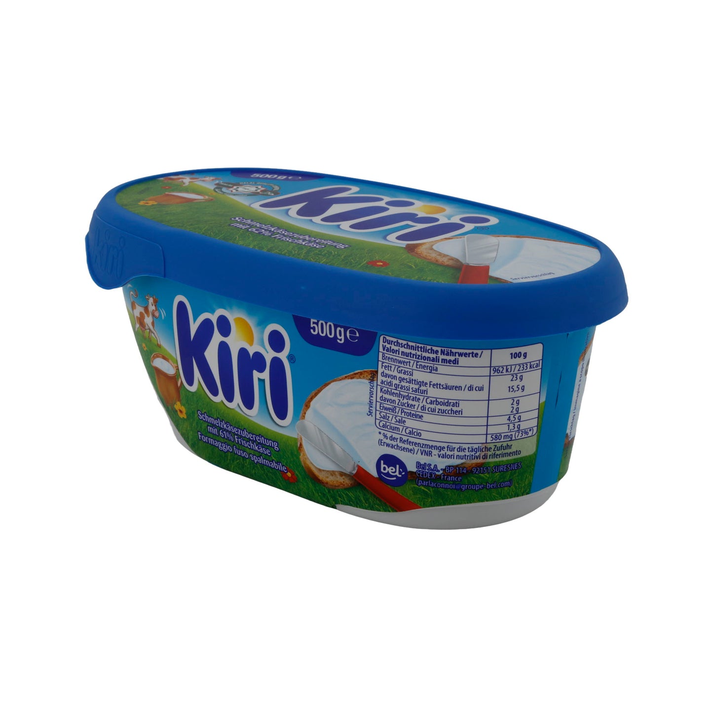 KIRI NATUR SNOW FROMAGE À TARTINER LÉGER-ACIDE