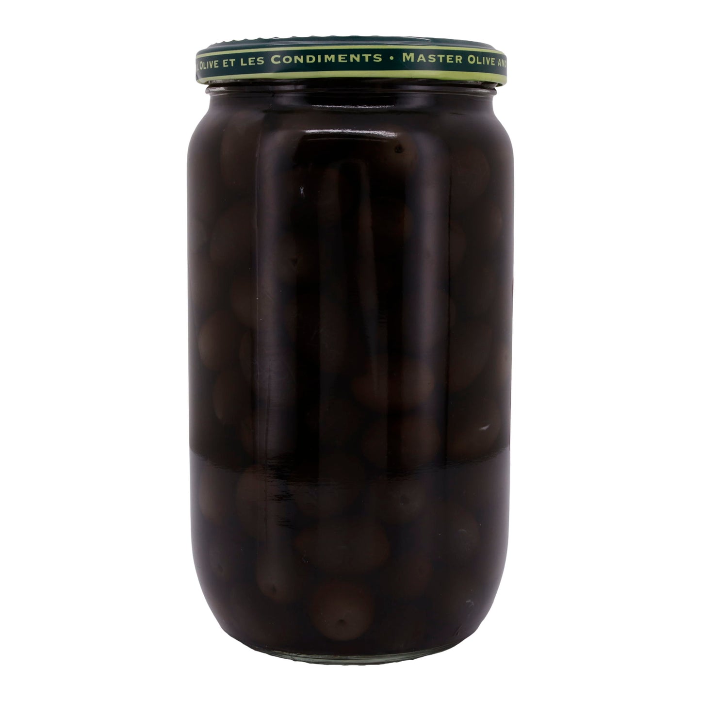 Oliven Crespo | Olive nere con nocciolo | Gusto mediterraneo | 830g