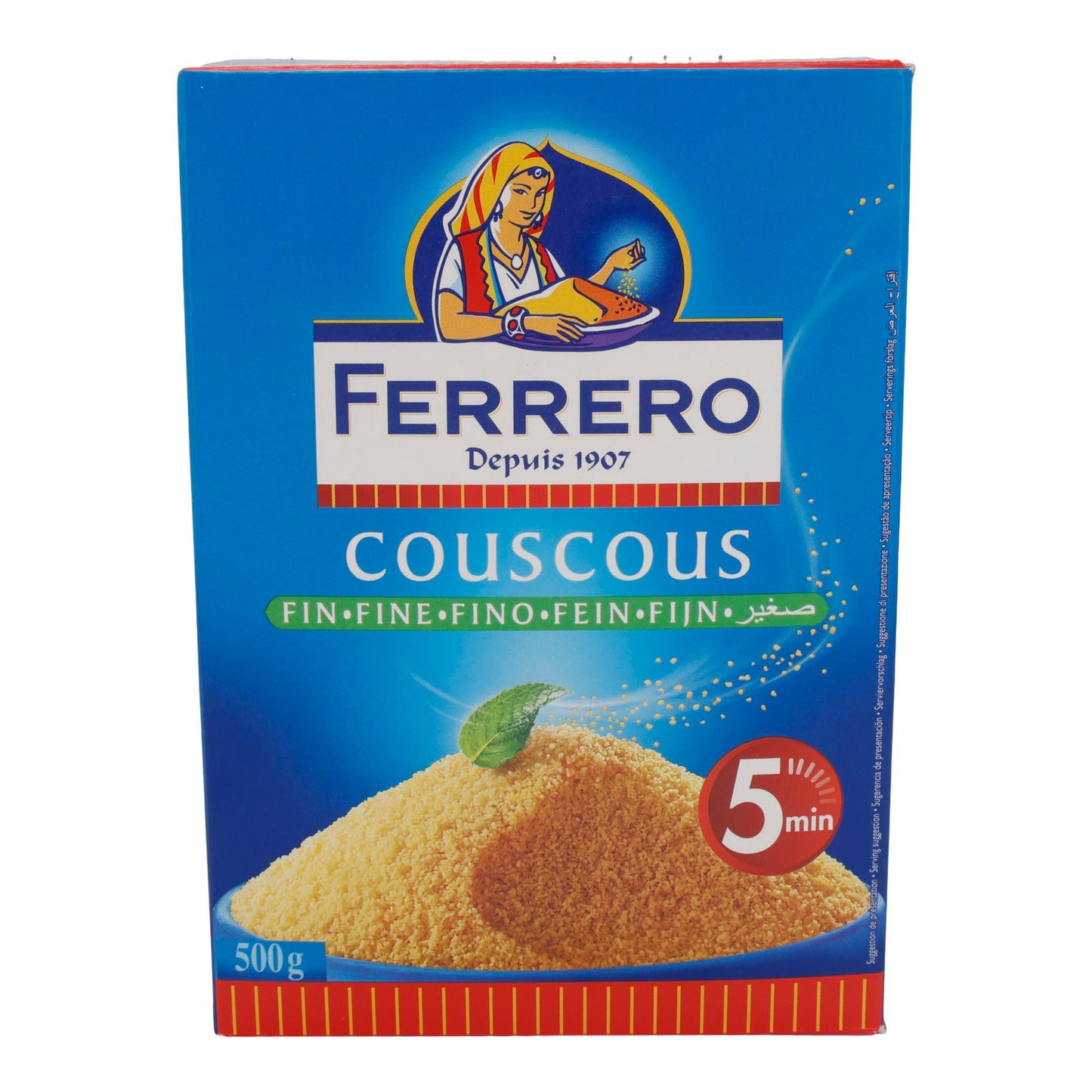 Couscous Ferrero | Fin | Rapide & polyvalent | 500 g