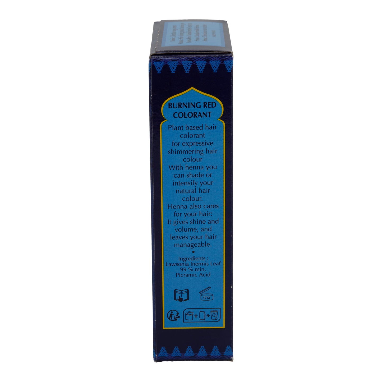 Haarfarbe Henné Masria Rapide | Pflanzenhaarfarbe | Feurig Rot | 85 g