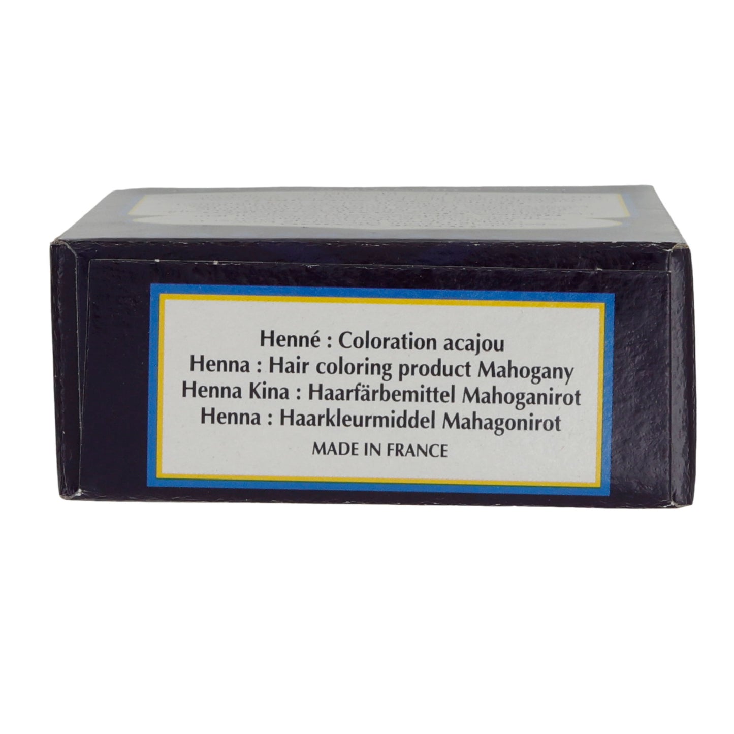 Haarfarbe Henné El Cahira | Pflanzenhaarfarbe | Mahagonirot | 90 g