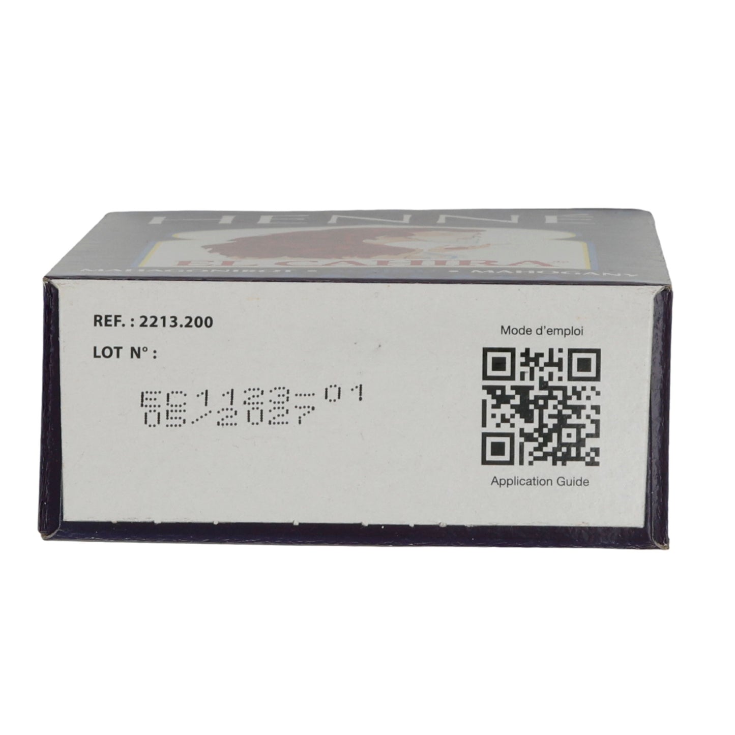 Haarfarbe Henné El Cahira | Pflanzenhaarfarbe | Mahagonirot | 90 g