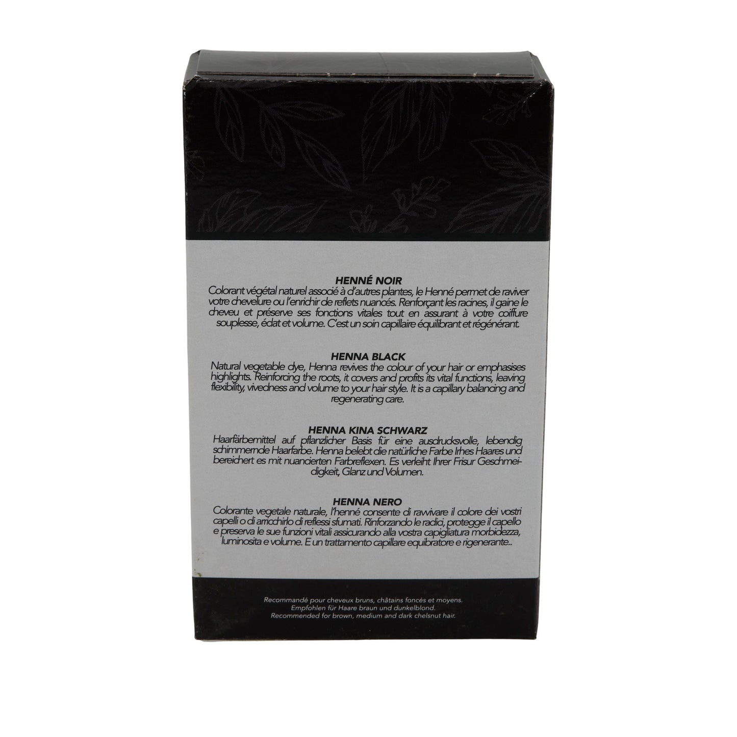 Haarfarbe Henne Natur® Noir | Haarfarbe | Pflanzenhaarfarbe | 90 g