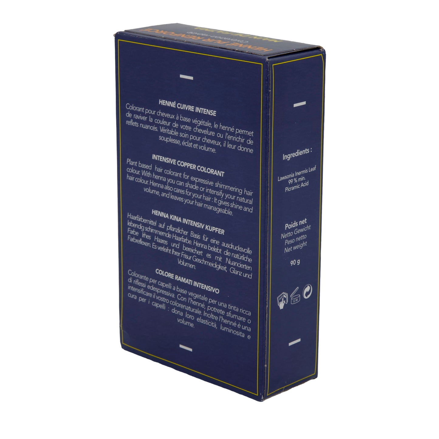 Henna Main de Fatma Henné Puur Versterkt | Henna | 90 g