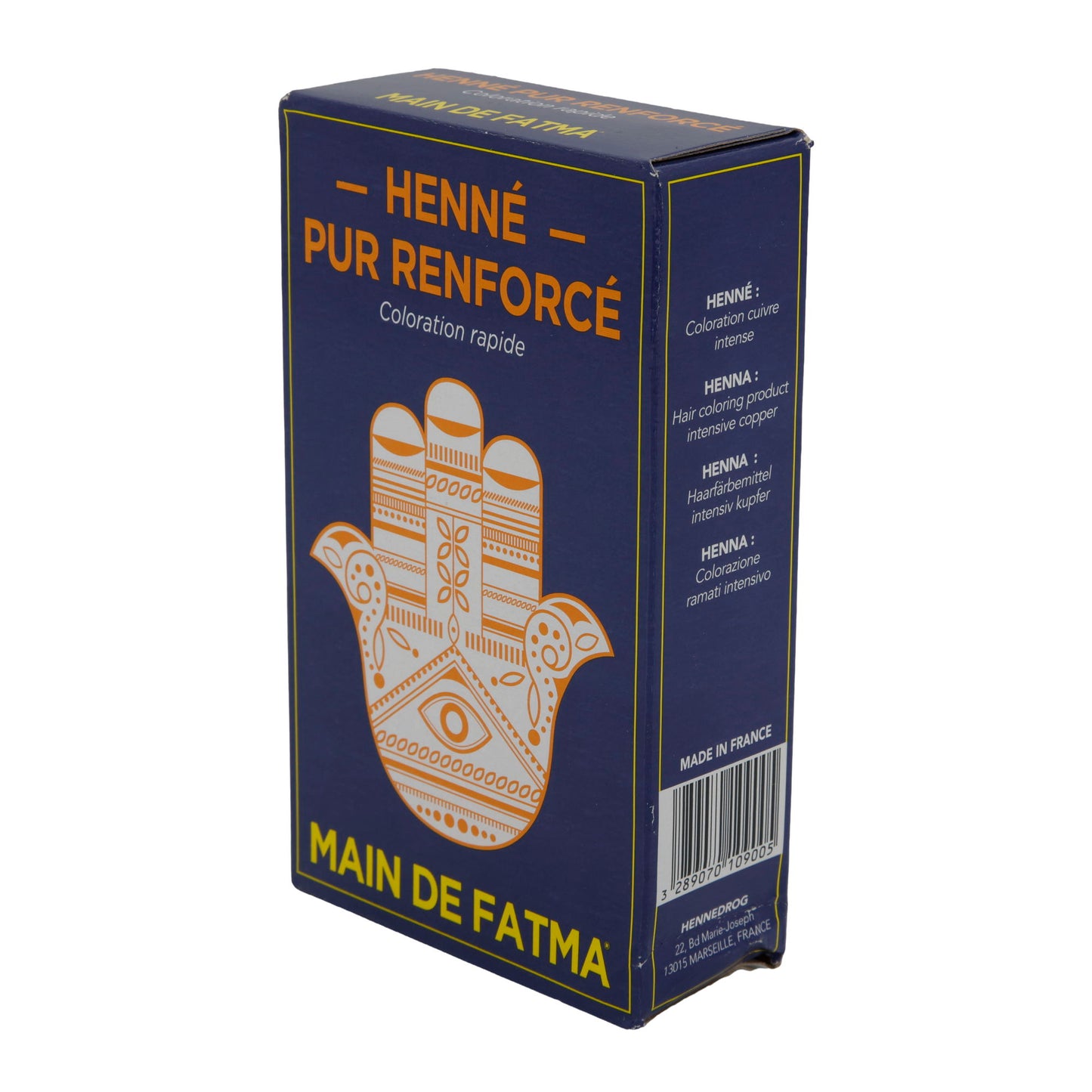 Henna Main de Fatma Henné Puur Versterkt | Henna | 90 g