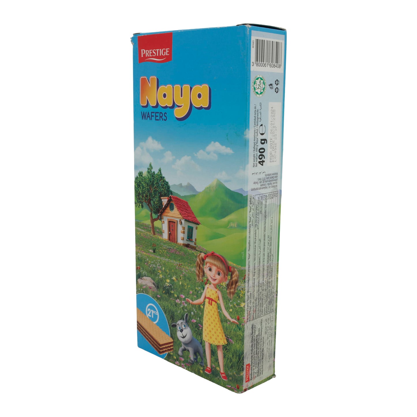 Waffeln Naya mit Schokoladencreme | 490 g