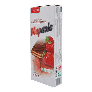 MIRAGE COOKIES WITH STRAWBERRY FILLING