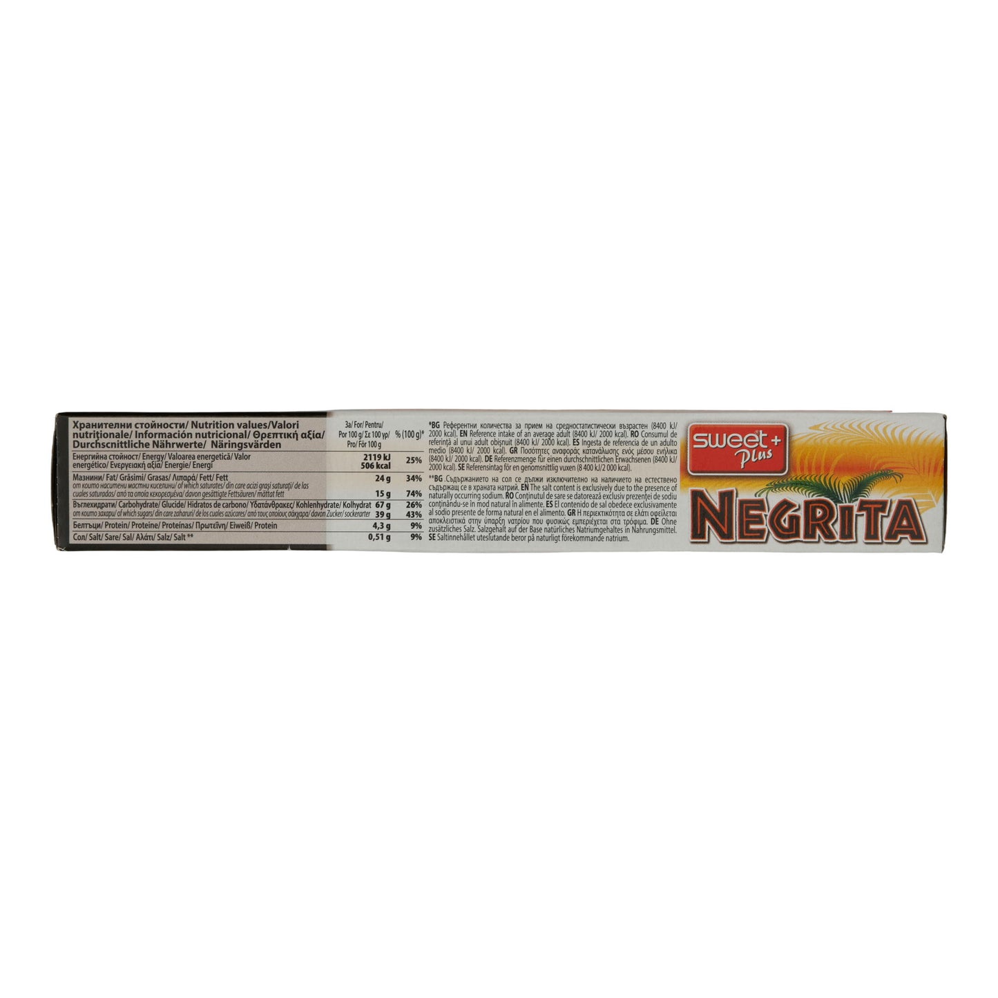 Kekse Sweet Plus | Negrita | Knapperig, met cacaoglazuur | 150 g