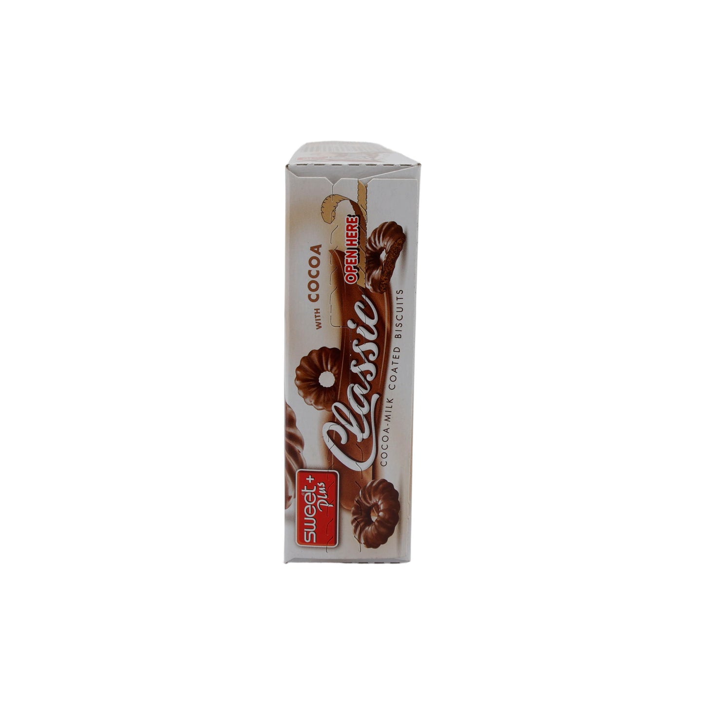 Kakaokoekjes Sweet Plus | Classic | Met melkchocoladecoating | 170 g