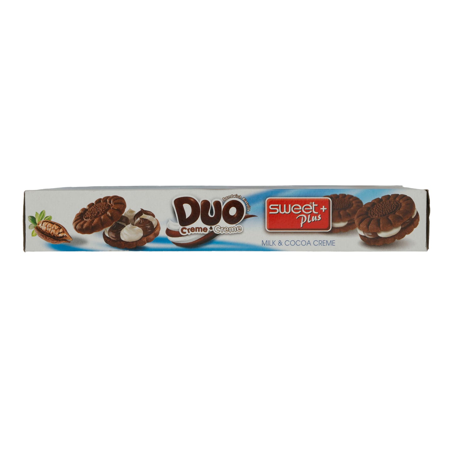Crème & Crème Sandwich Koekjes Duo | Koekje | Melk- en cacaocrème | 165 g