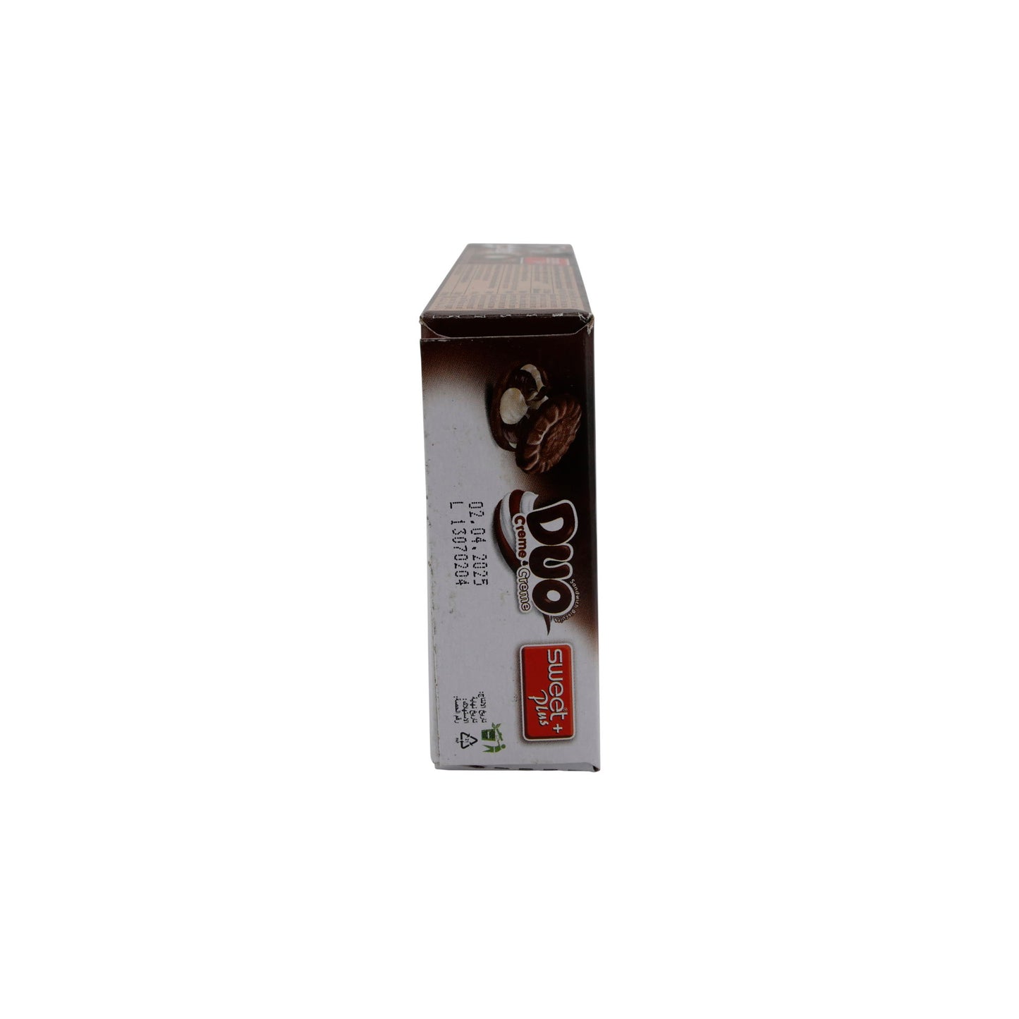 DUO Sweet Plus | Koekje | Met melk- en cacaocrème en laagje | 150 g