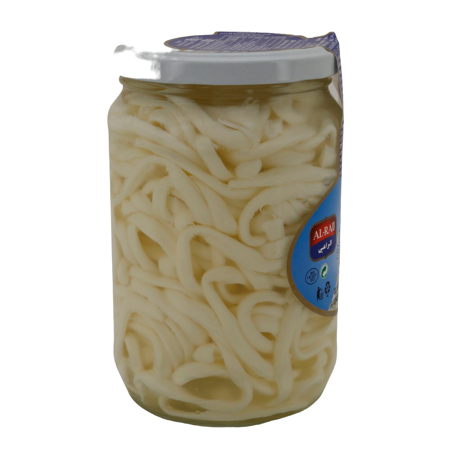 Formaggio Salzlakenkäse Al-Raii | Formaggio Çeçil | Fibroso, da latte vaccino | 780g (400g peso sgocciolato)