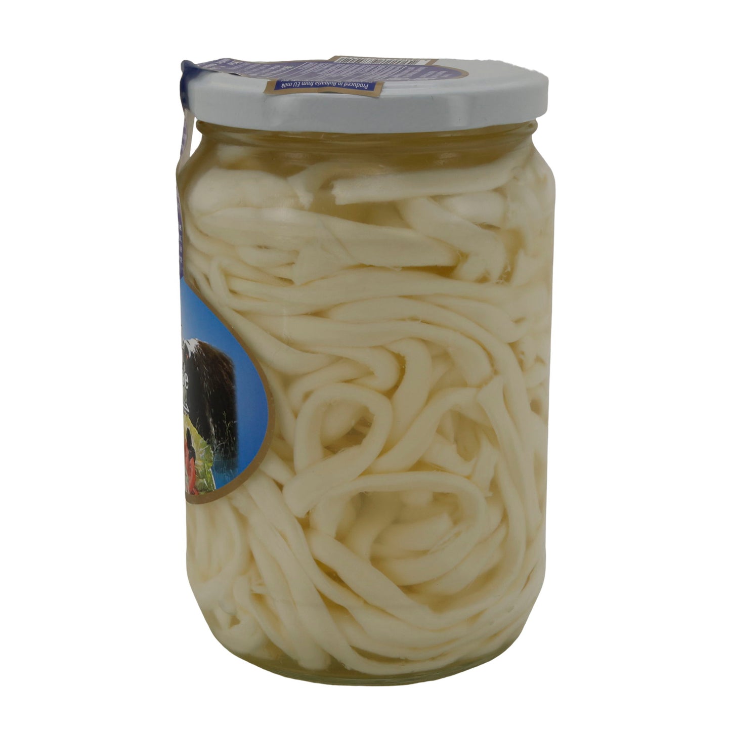 Formaggio Salzlakenkäse Al-Raii | Formaggio Çeçil | Fibroso, da latte vaccino | 780g (400g peso sgocciolato)