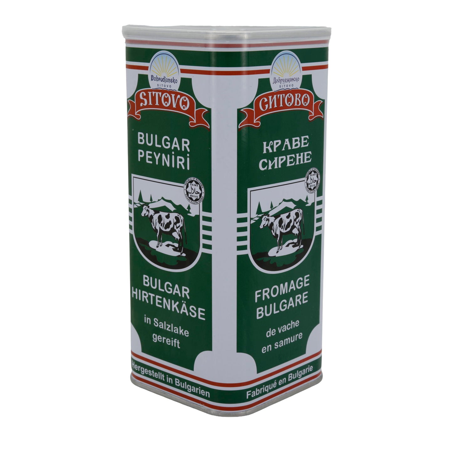 Weichkäse Sitovo Bulgarischer Käse | Weißkäse in Salzlake | Traditionell mit 50 % Fett i. Tr. | 1500 g