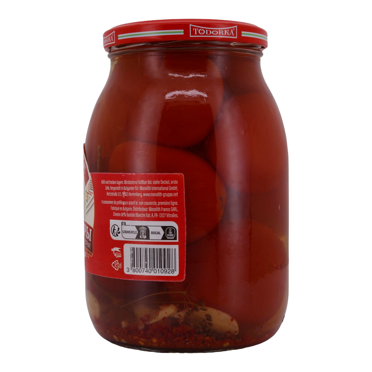 Tomaten Todorka | Eingelagerte | Scharf | 580g
