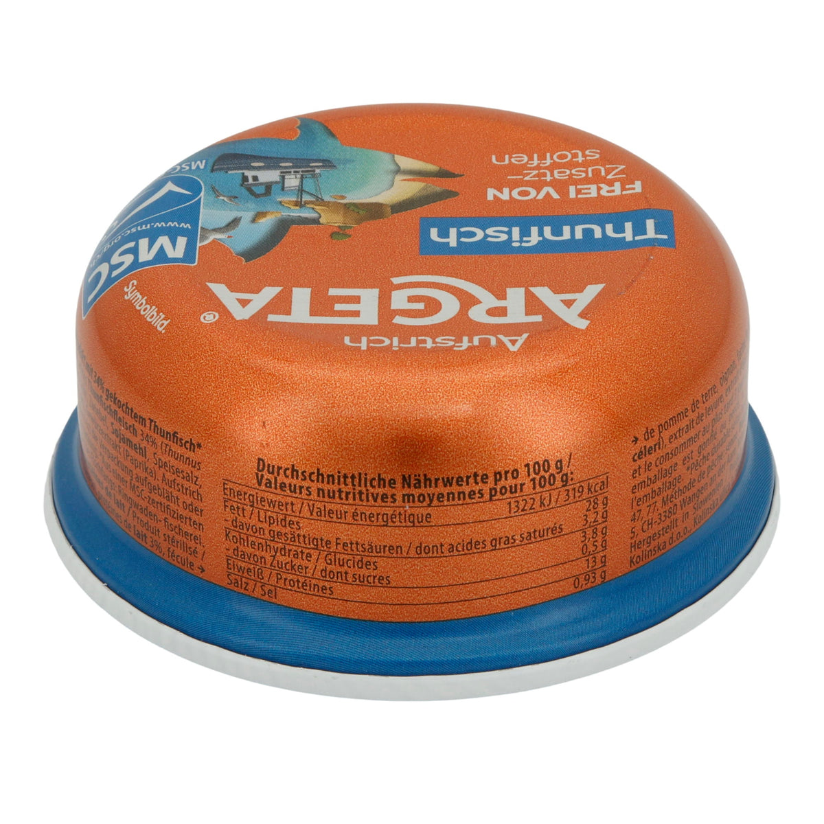 Aufstrich Argeta | Thunfisch | MSC-zertifiziert, frei von Zusatzstoffen | 95g ARGETA
