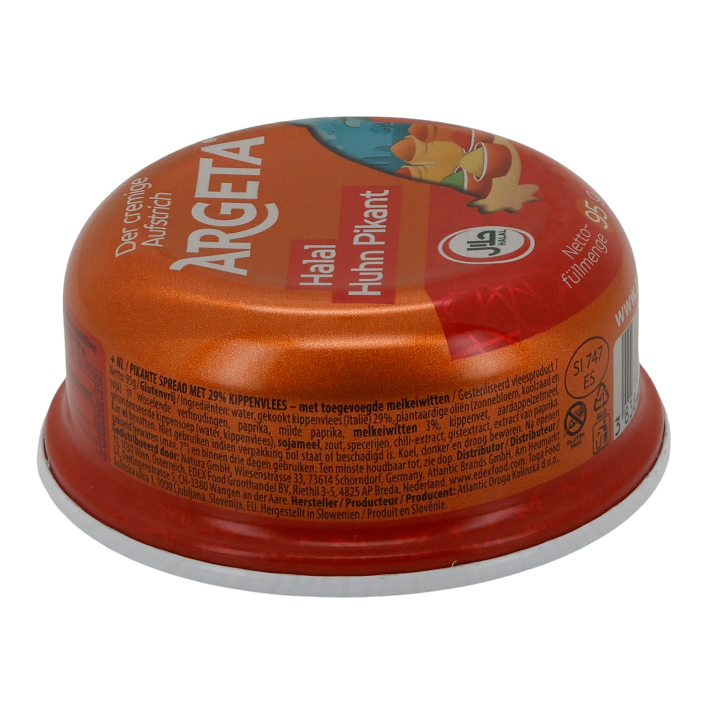 Argeta Kipspreads Pittig | Kruidig | Voor liefhebbers van pittig | 95 g