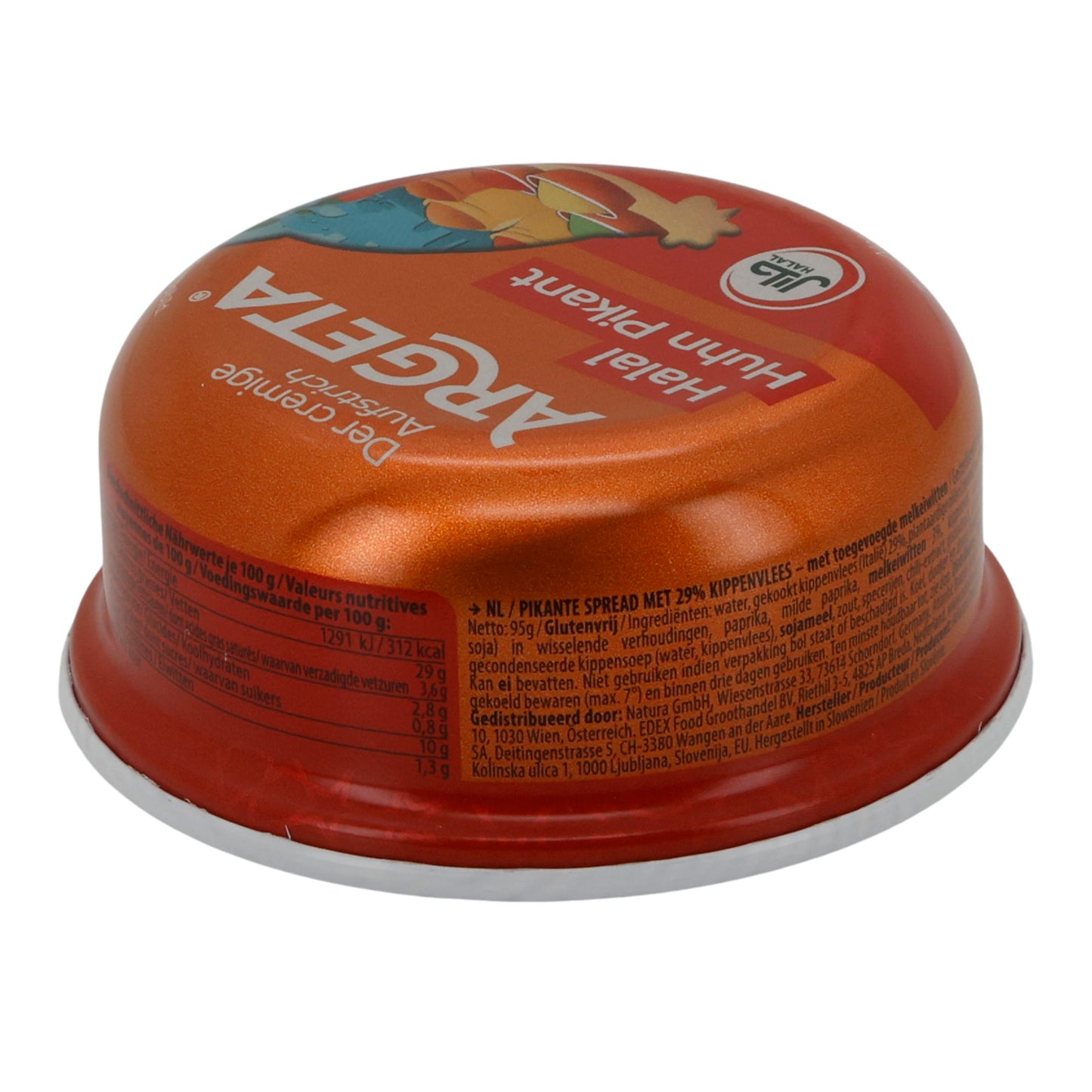 Argeta Kipspreads Pittig | Kruidig | Voor liefhebbers van pittig | 95 g