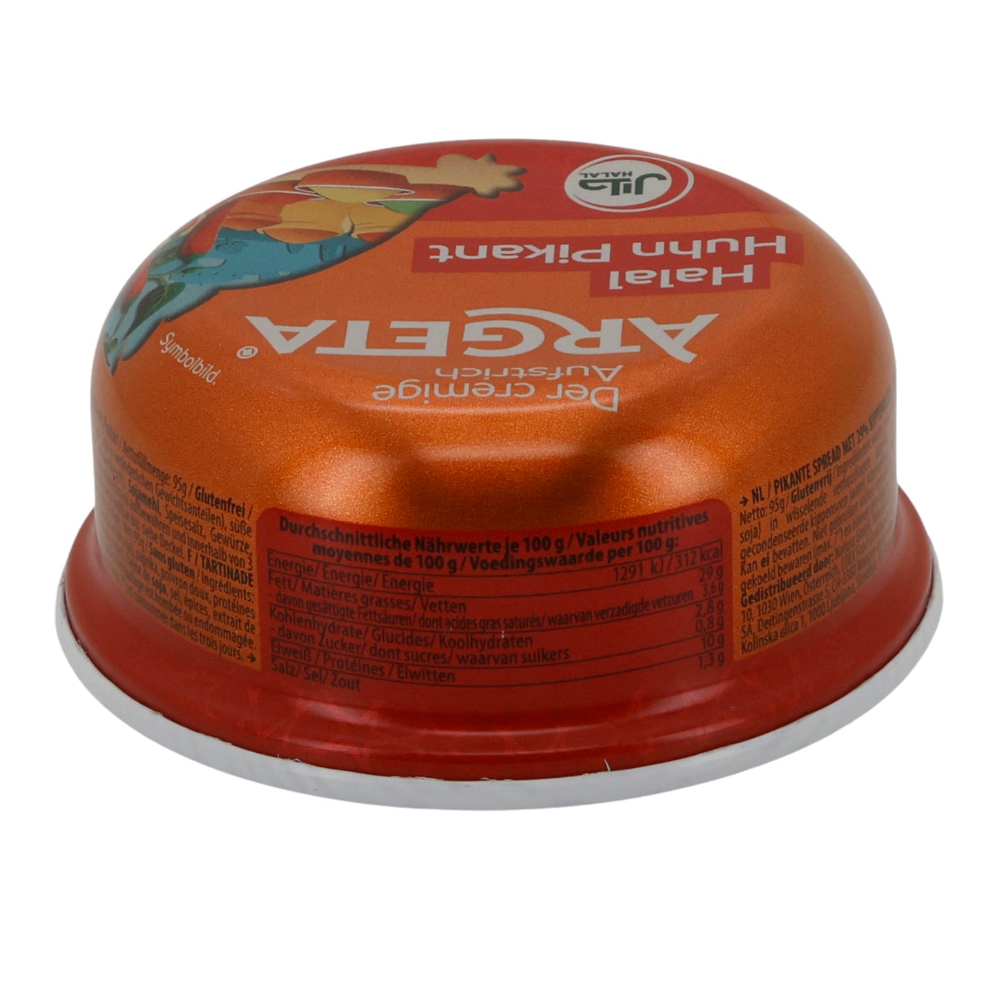 Argeta Kipspreads Pittig | Kruidig | Voor liefhebbers van pittig | 95 g