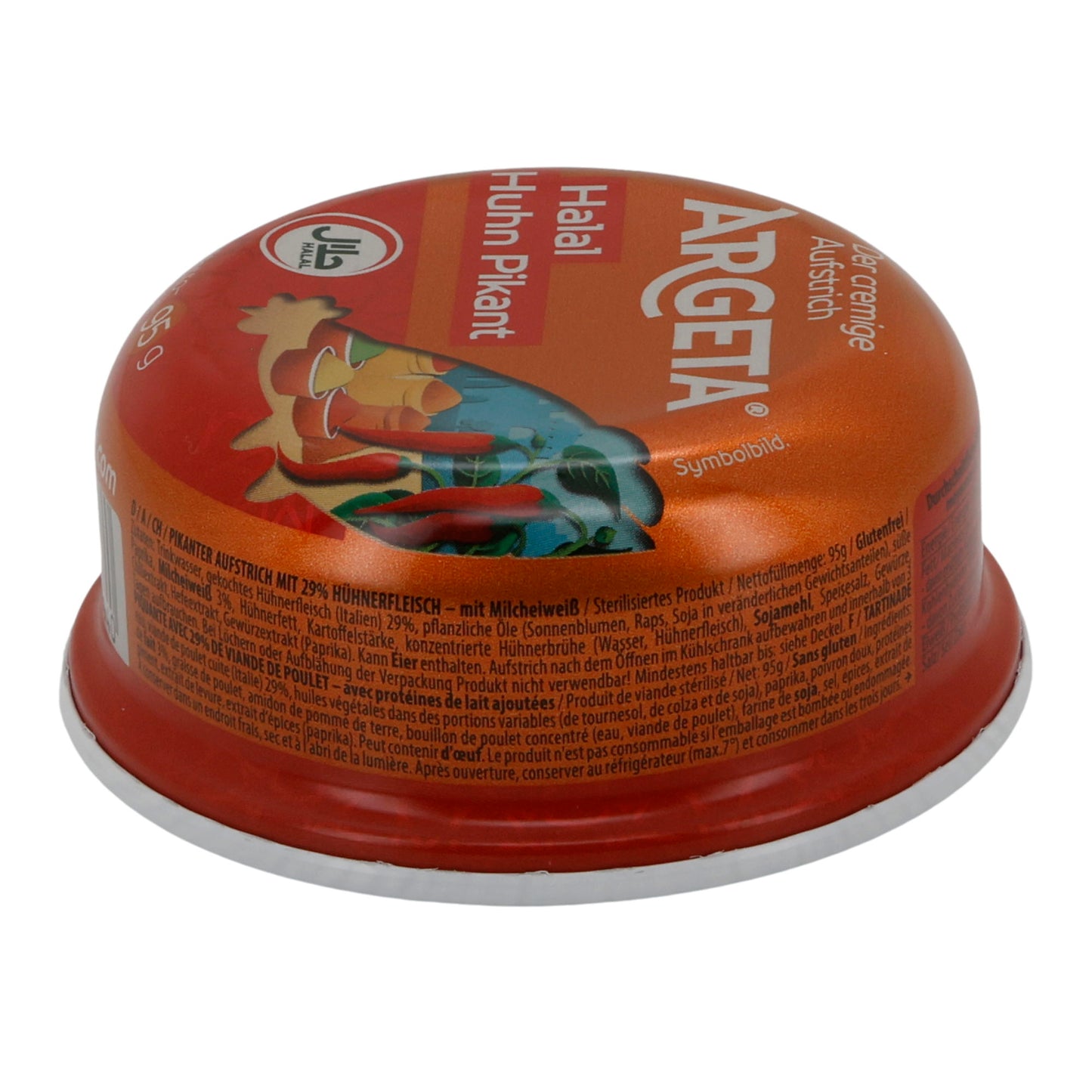 Argeta Kipspreads Pittig | Kruidig | Voor liefhebbers van pittig | 95 g