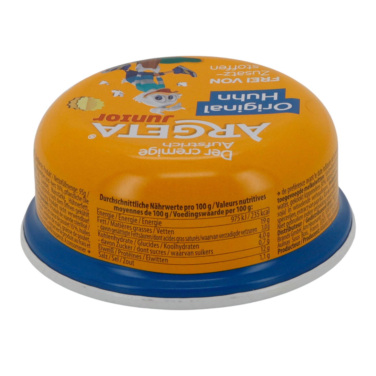 Argeta Junior Original smeersel | Kip smeersel | Milde lekkernij voor kinderen | 95 g