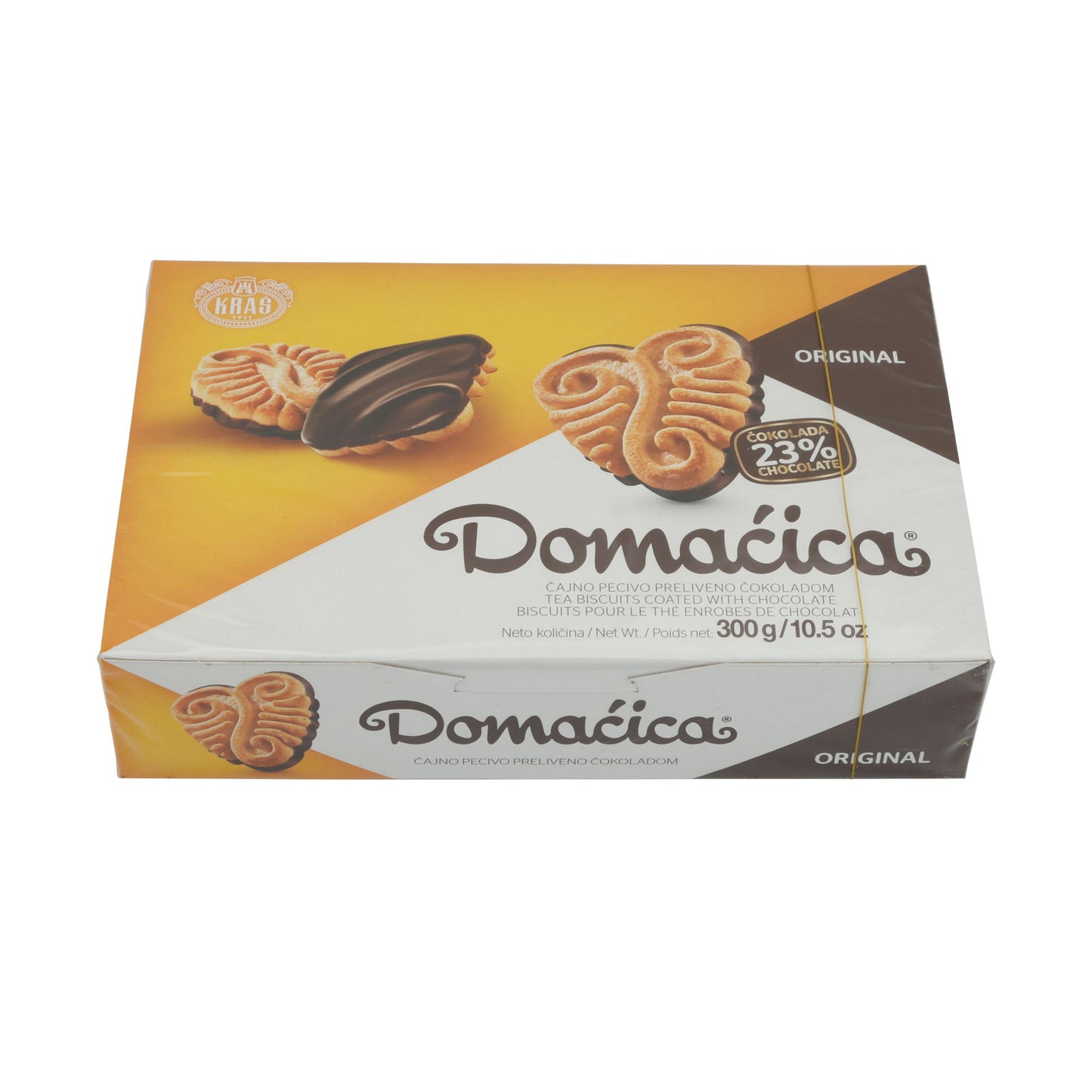 Kekse Kraš Domaćica | Gebak | met chocoladeglazuur | 300 g