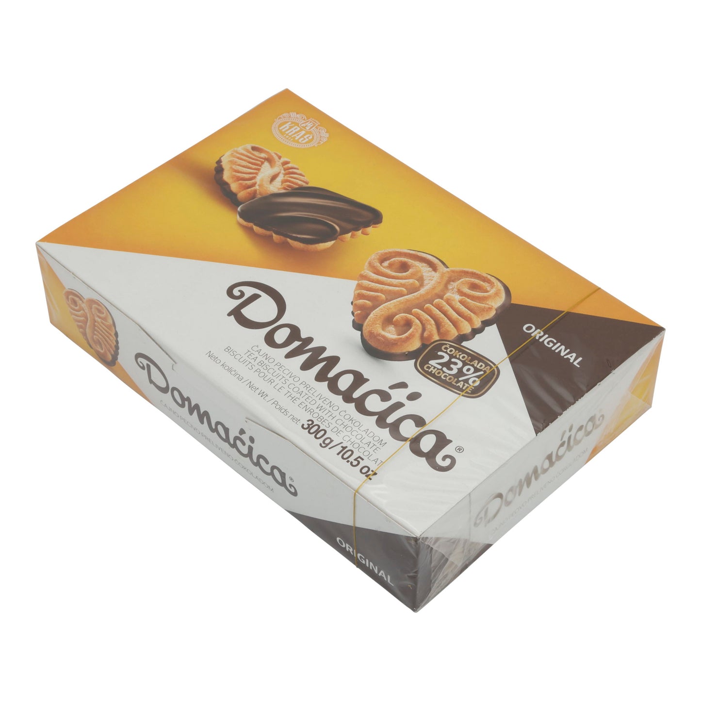Kekse Kraš Domaćica | Gebak | met chocoladeglazuur | 300 g