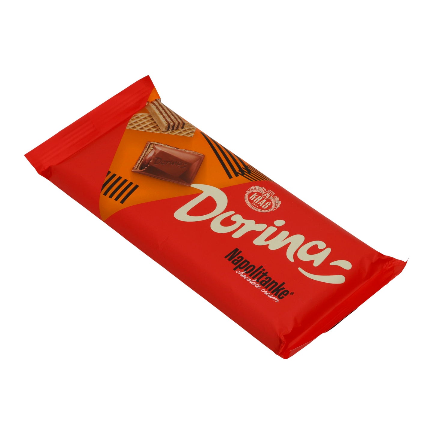 Wafers Napolitanke Dorina | Biscotti | Con crema al cioccolato | 100 g
