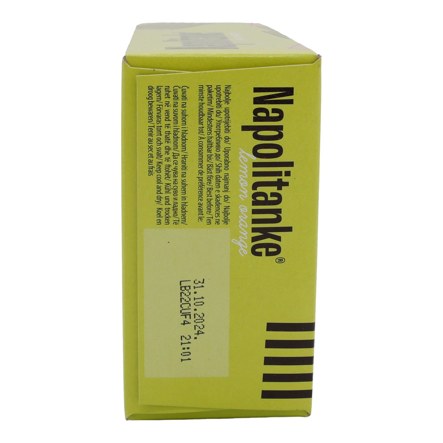 Waffeln Kraš Napolitanke | Gebäck | mit Zitronen- & Orangencremefüllung im 3er Pack | 327g