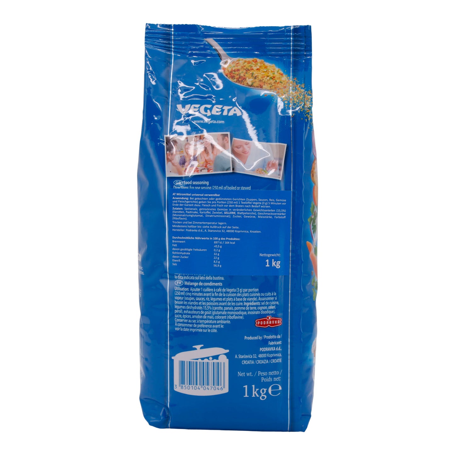 Würzmischung Vegeta | Original | Für Suppen, Saucen & Gerichte, vielseitig & aromatisch | 1 Kg