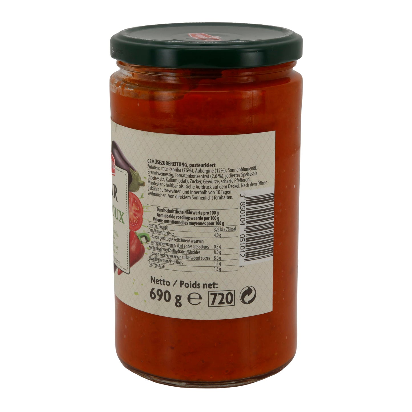Ajvar Podravka | Crema spalmabile | delicato | 690 g
