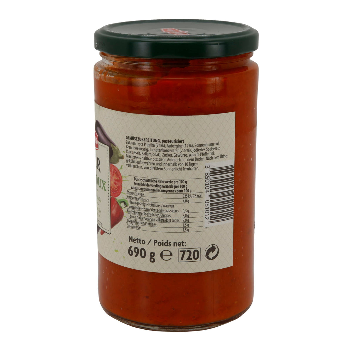 Ajvar Podravka | Aufstrich | mild | 690 g PODRAVKA