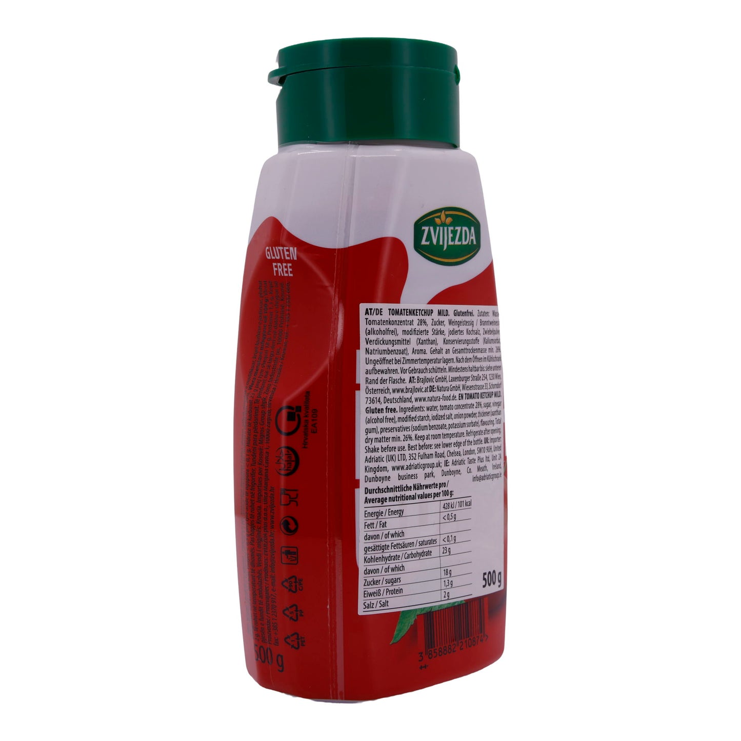 Ketchup Zvijezda | Hafif | Yumuşak Domates Ketçapı | 500g